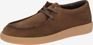 SIOUX Schnürschuh ' Grashopper-H-013 ' in Braun: Vorderseite