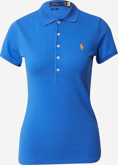 Polo Ralph Lauren Poloshirt 'Julie' in blau / goldgelb, Produktansicht
