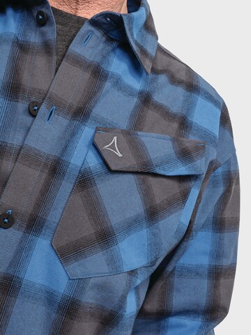 Coupe regular Chemise fonctionnelle 'Poplar' Schöffel en bleu