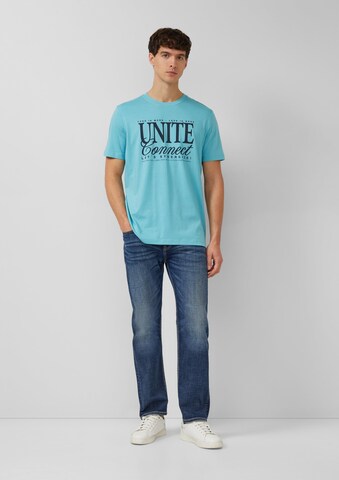 T-Shirt s.Oliver en bleu