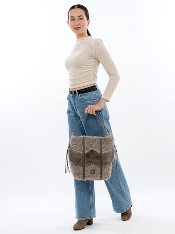Borsa a sacco 'Resy' di Suri Frey in beige