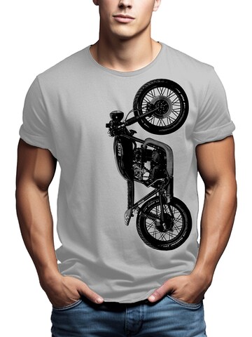 MAKAYA Shirt in Grey: front