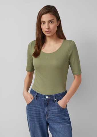 T-shirt s.Oliver en vert : devant