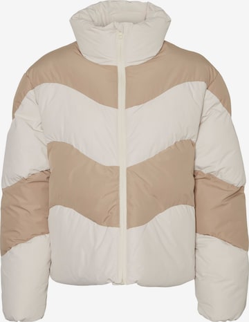 VERO MODA Winter Jacket 'WAVE' in Beige: front