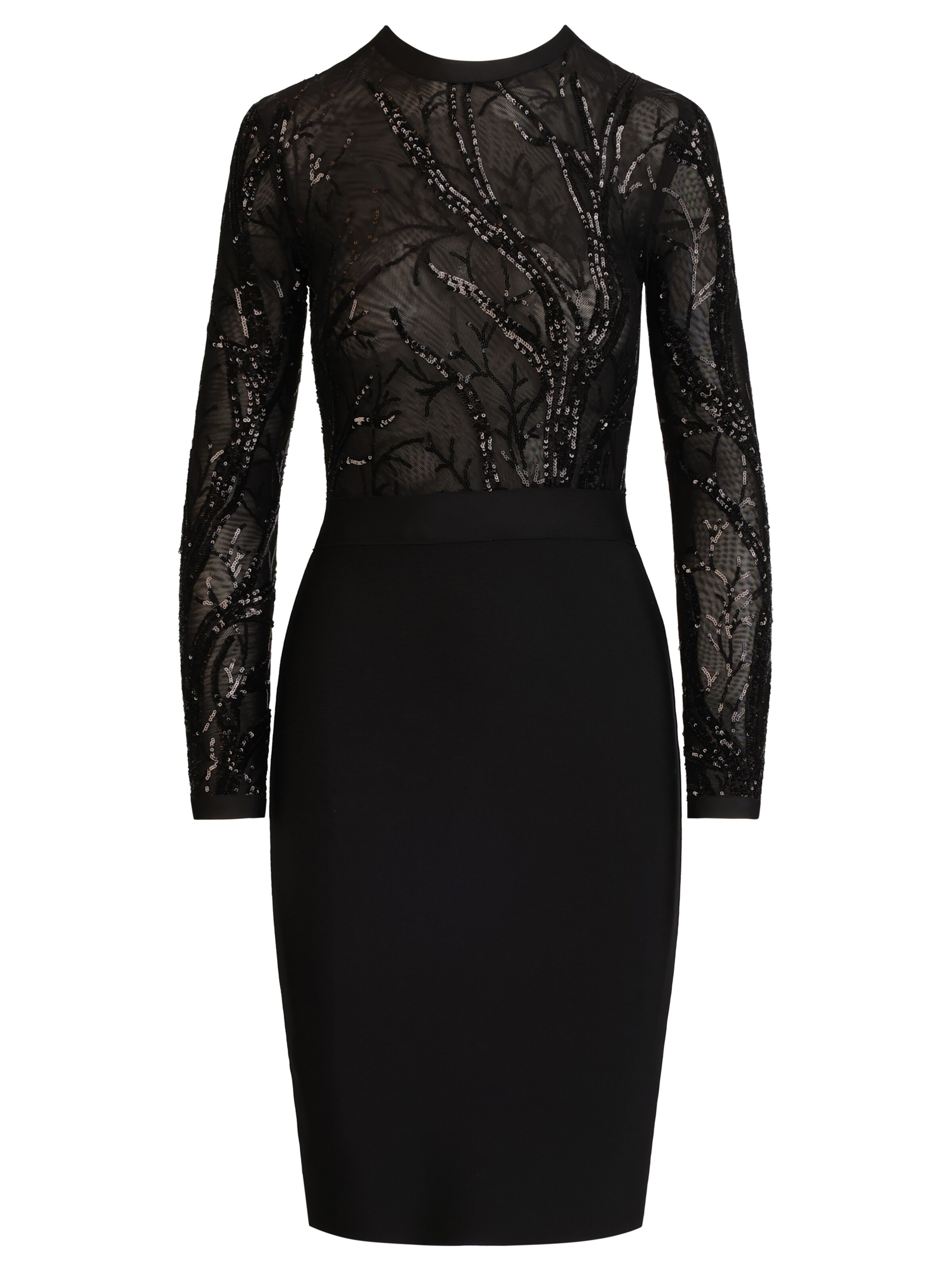 Kraimod Kleid in Schwarz: Vorderseite