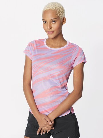 MIZUNO Funktionsbluse i lilla: forside