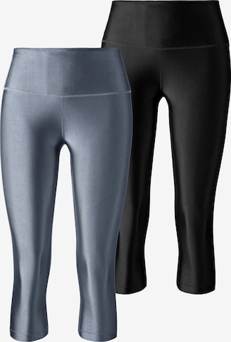 LASCANA ACTIVE Skinny Sporthose in Blau: predná strana