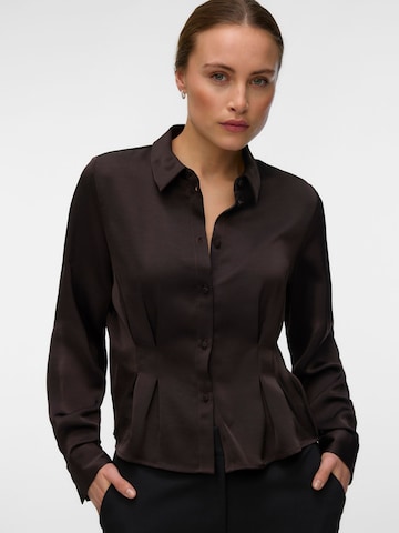 VERO MODA Bluse 'VMMiro' i brun: forside