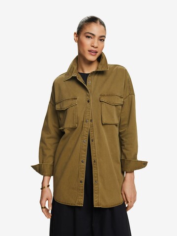 ESPRIT Blouse in Groen: voorkant