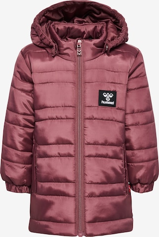 Hummel Winter Jacket in Purple: front