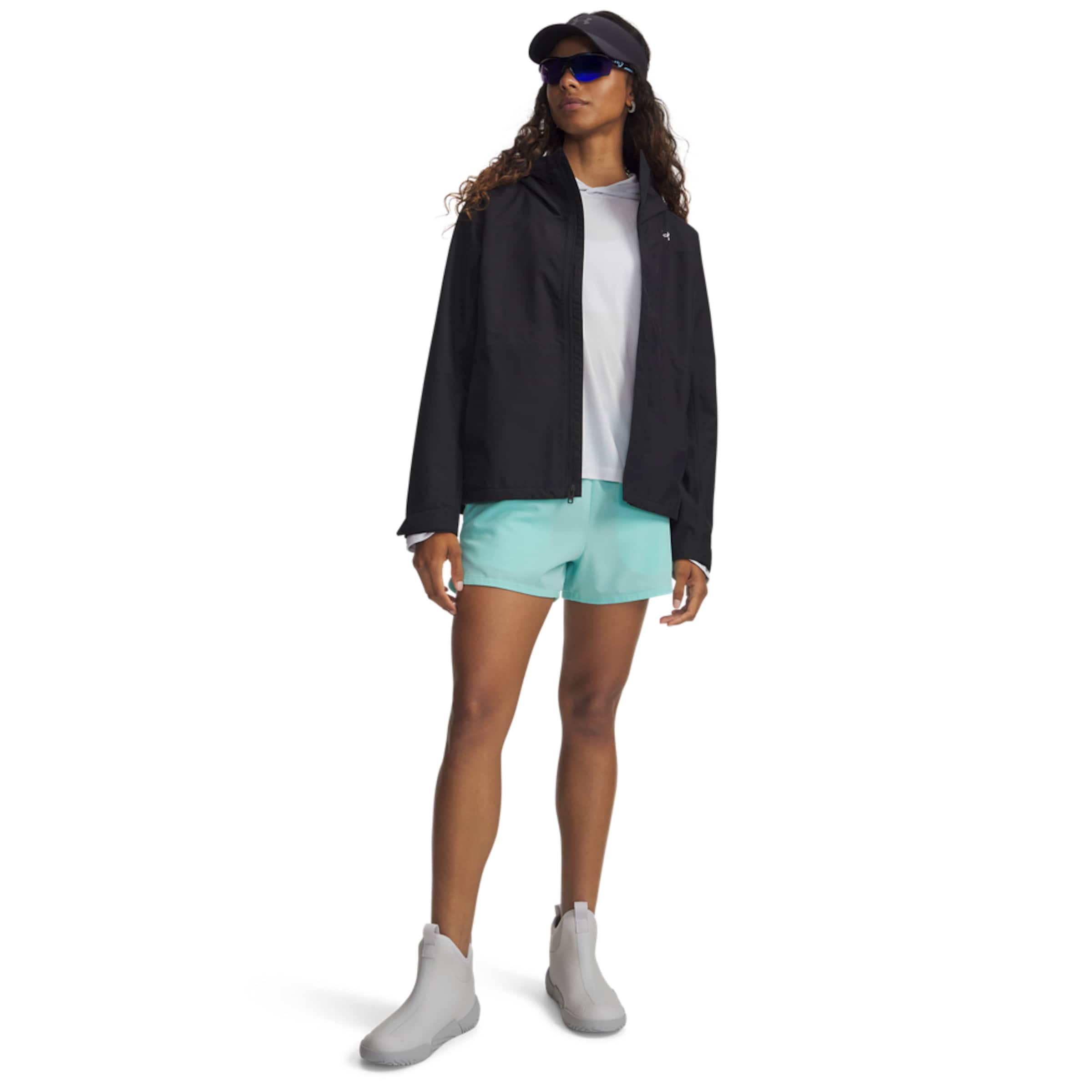 UNDER ARMOUR Athletic Jacket in Black