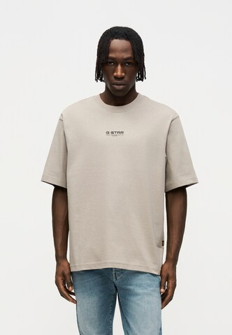 G-STAR T-shirt i grå: framsida