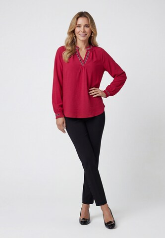 usha BLACK LABEL - Blusa en rojo