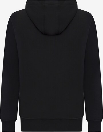 DENIM CULTURE Sweatshirt 'Sebastian' in Black