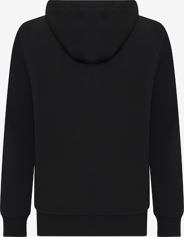 DENIM CULTURE Sweatshirt 'Sebastian' in Black