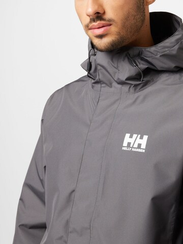 Giacca per outdoor 'SEVEN J' di HELLY HANSEN in grigio