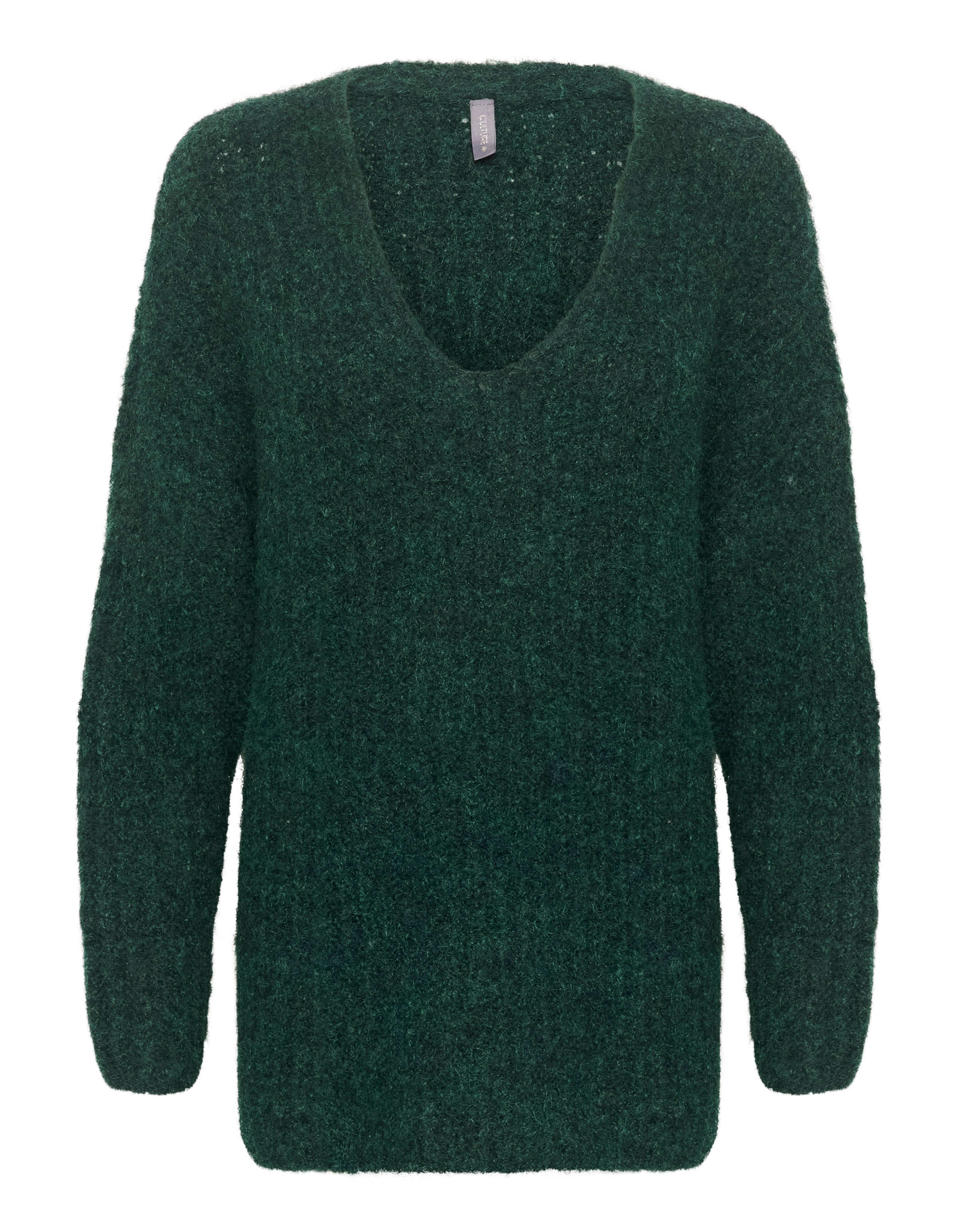 Pull-over 'Brava' CULTURE en vert : devant