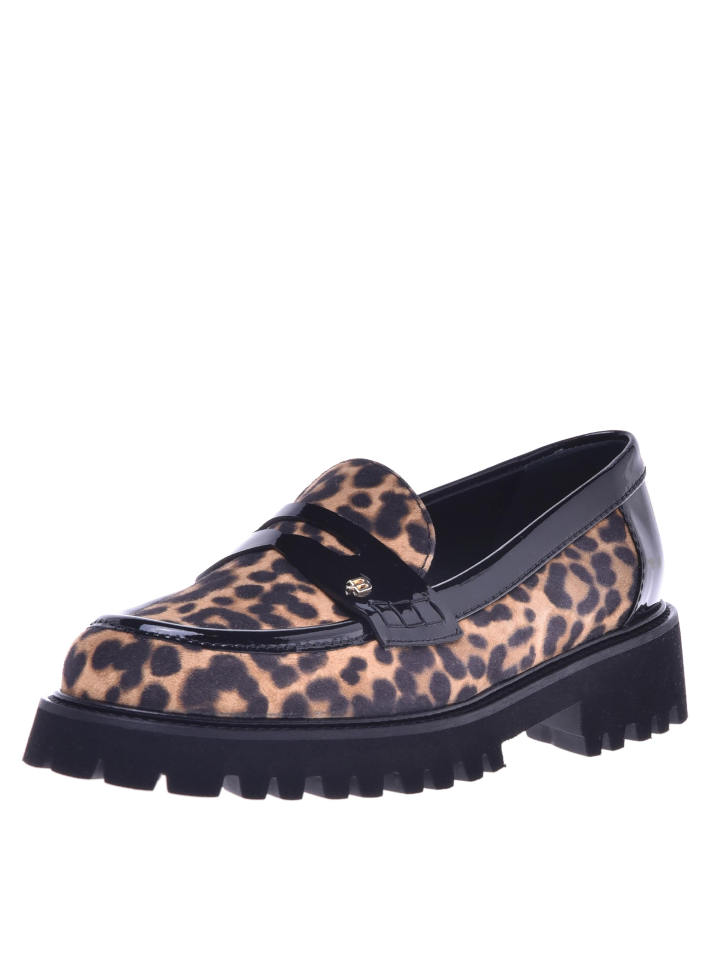 BALDININI Instappers in Zwart: voorkant