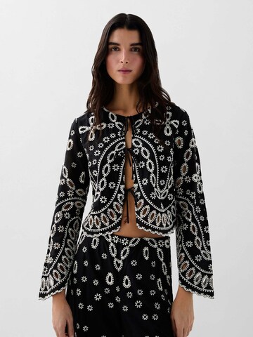 T-shirt oversize ' ' Scalpers en noir