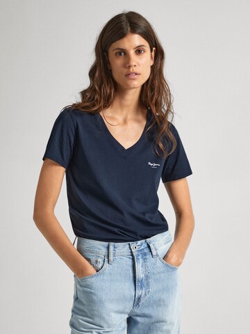 Pepe Jeans Shirt ' LORETTE ' in Blue: front