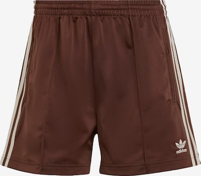 Kelnės 'Firebird' iš ADIDAS ORIGINALS, spalva – šokolado spalva / balta, Prekių apžvalga