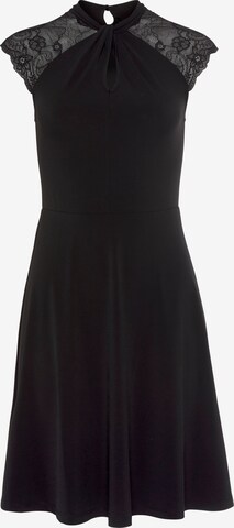 MELROSE Evening Dress in Black: front