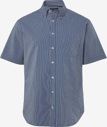 JP1880 Regular fit Button Up Shirt in Blue: front