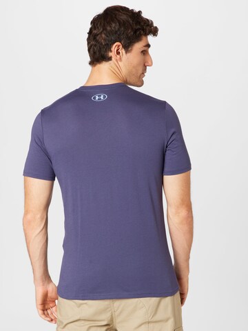 T-Shirt fonctionnel 'Issue' UNDER ARMOUR en bleu