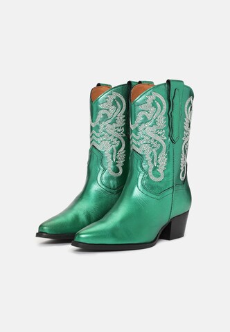 DWRS Cowboy Boots 'Brady' in Green