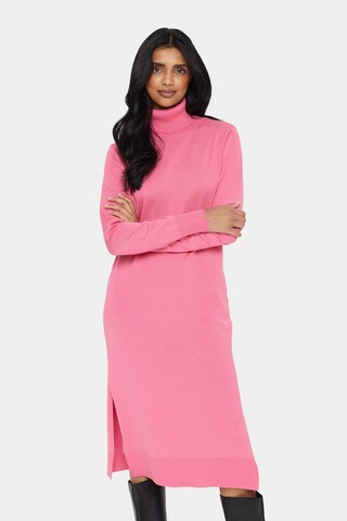 SAINT TROPEZ Dress 'Mila' in Pink: front