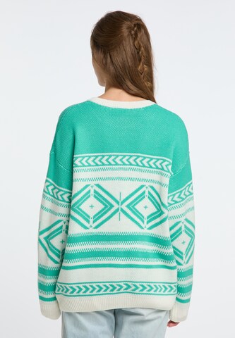 Cardigan IZIA en vert