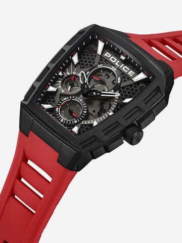 POLICE Analog watch ' Tough Gear ' in Black
