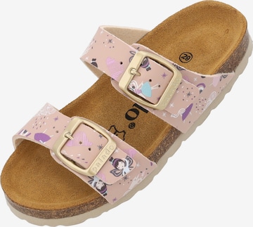 Palado - Sapatos abertos 'Samos' em rosa: frente