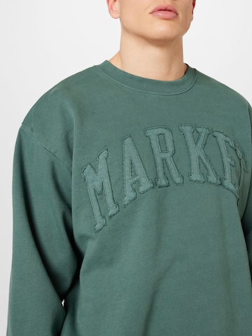 Sweat-shirt MARKET en vert