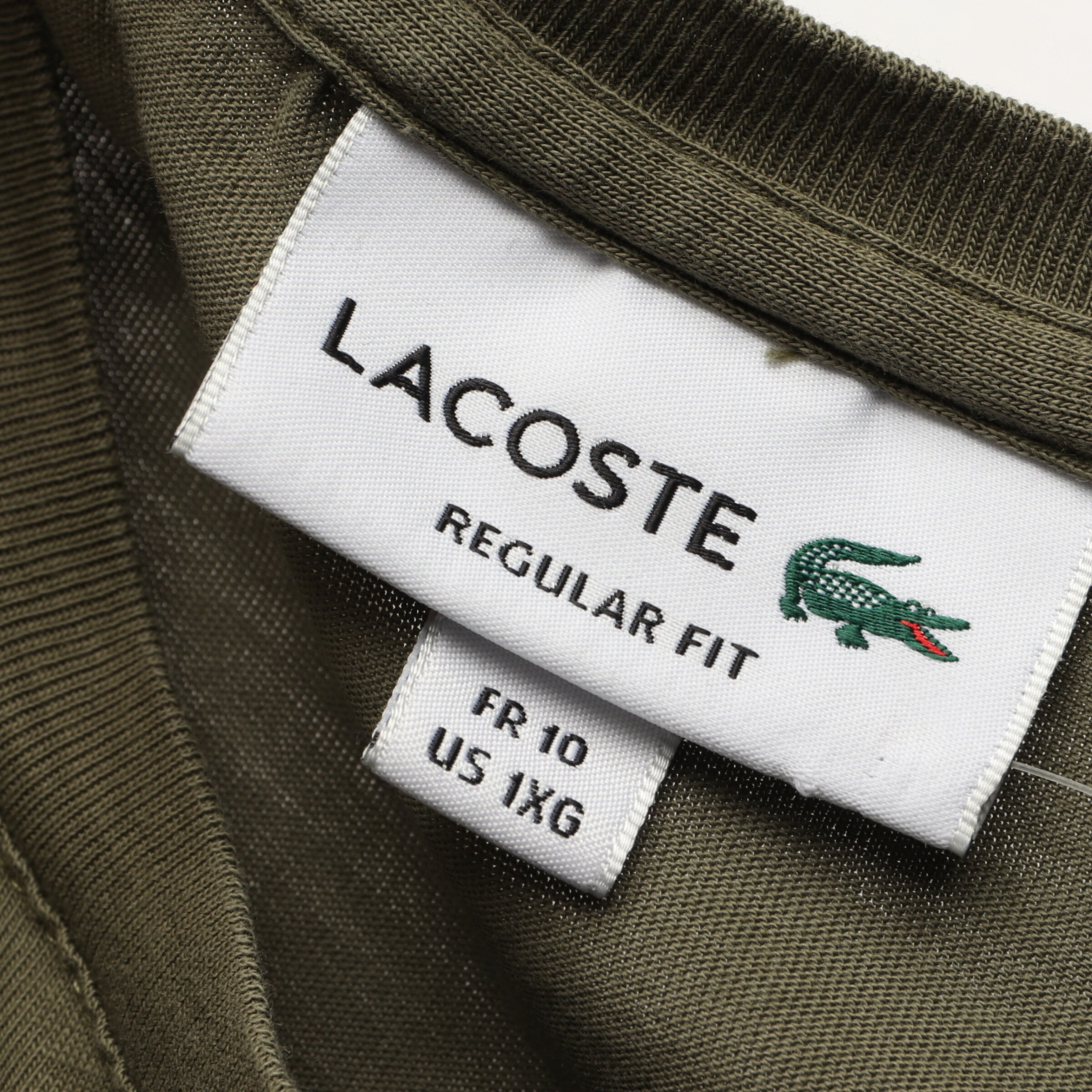 LACOSTE T-Shirt 5XL in Grün
