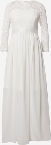 APART Evening Dress in White: front