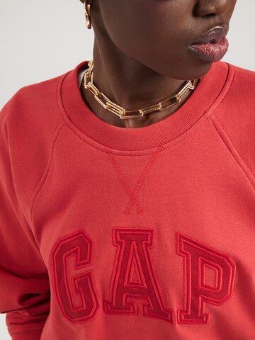 GAP Sweatshirt i röd