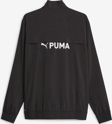 PUMA Sportovní bunda – černá