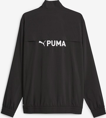 PUMA Athletic Jacket in Black