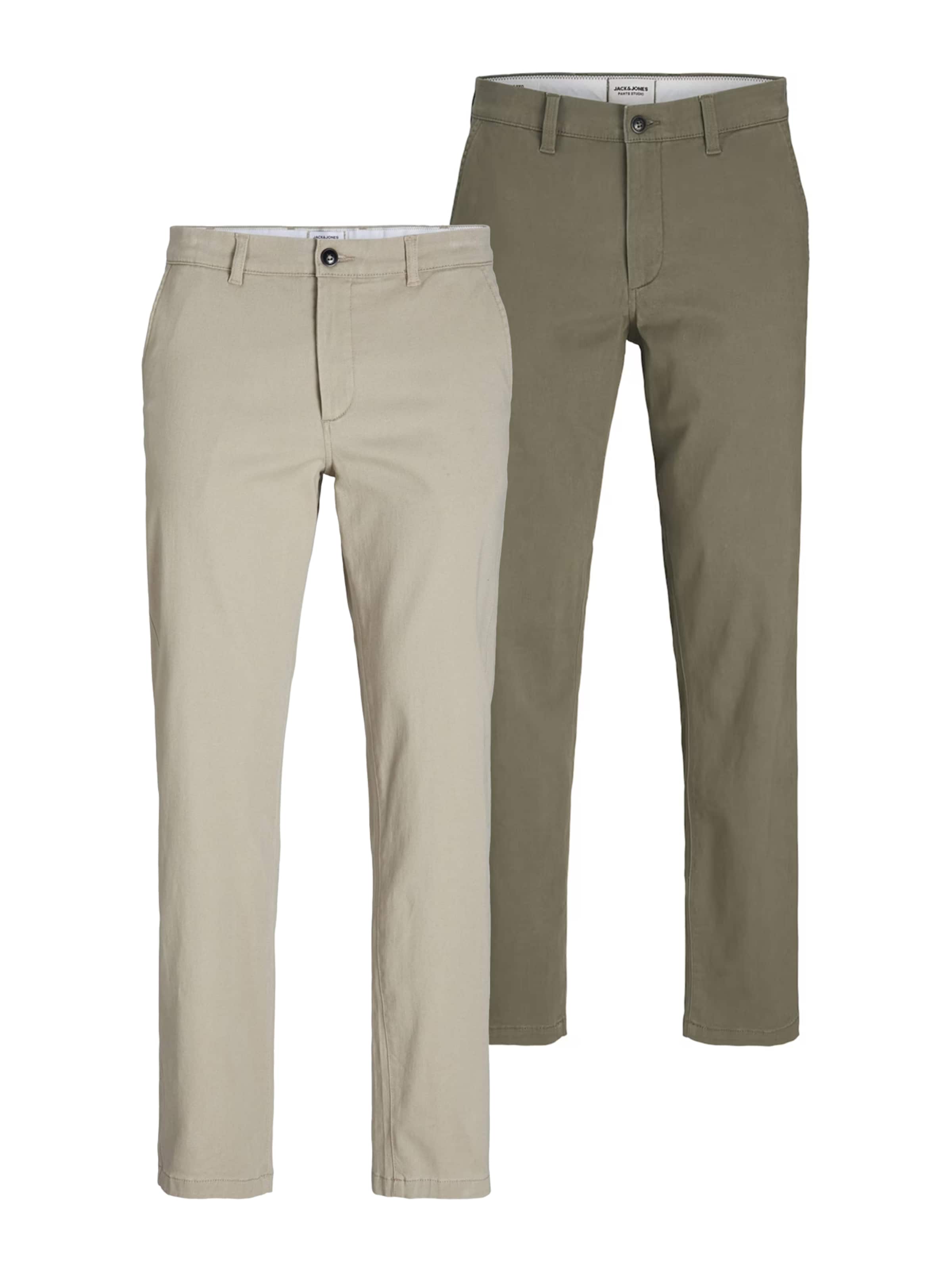JACK & JONES Брюки-чинос 'JPSTKane Dave' в Зеленый: спереди