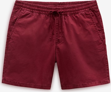 regular Pantaloni di VANS in rosso: frontale