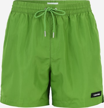 Șorturi de baie de la Calvin Klein Underwear pe verde: față