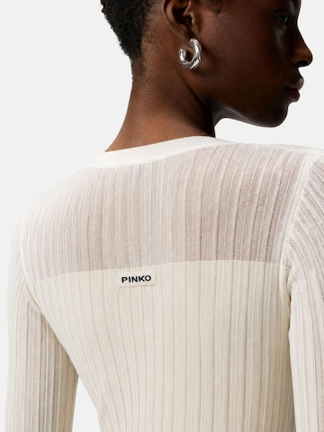 PINKO Knit cardigan in Beige