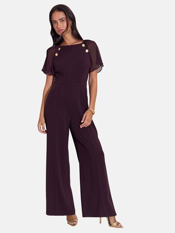 Lipsy Jumpsuit in Red: front
