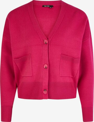 MARC AUREL Knit Cardigan in Pink: front