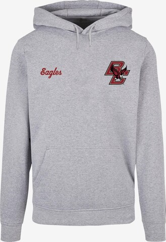 Merchcode Sweatshirt 'Boston College - BC Eagle' in Grey: front