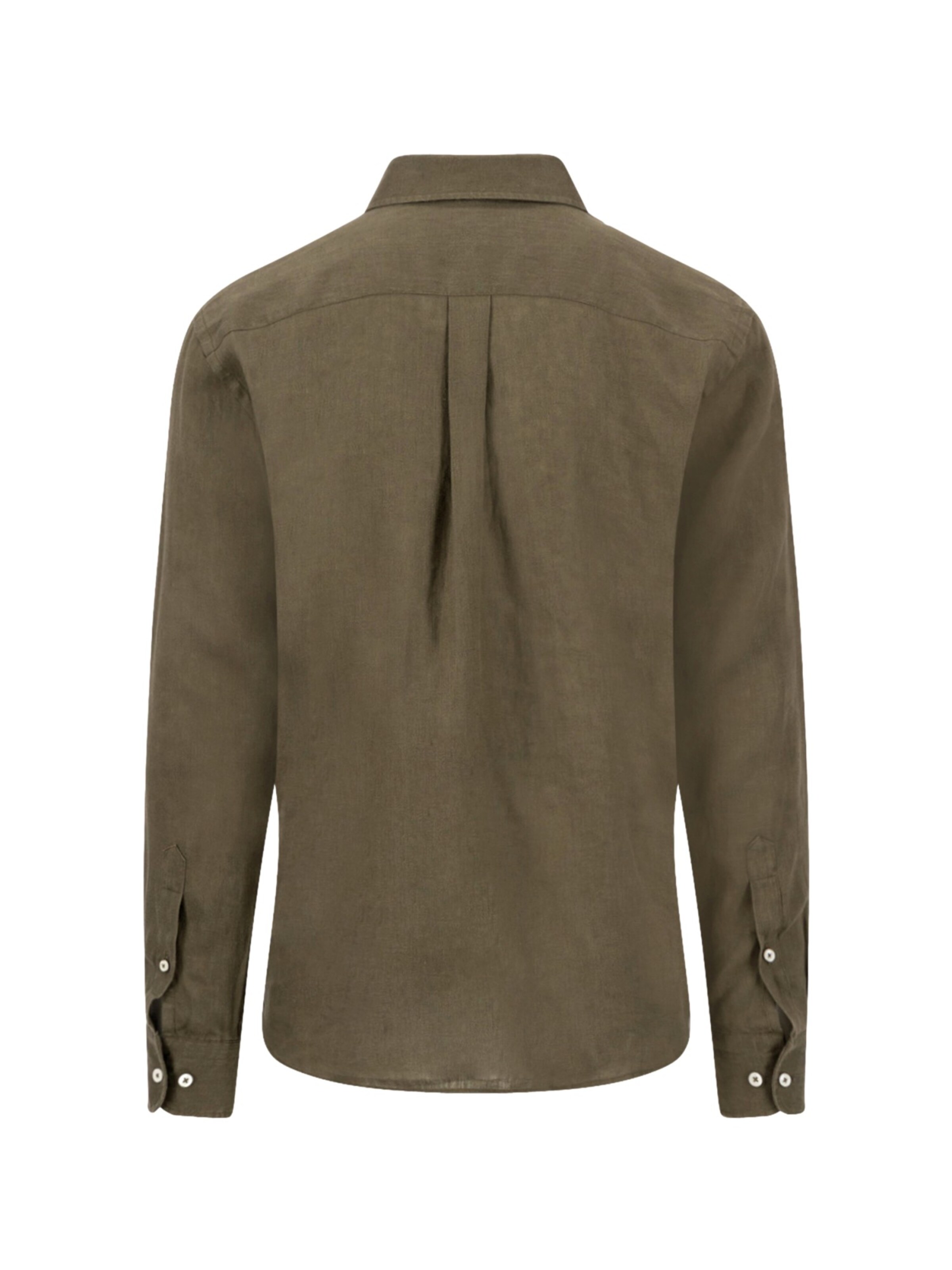 FYNCH-HATTON Regular fit Button Up Shirt in Green