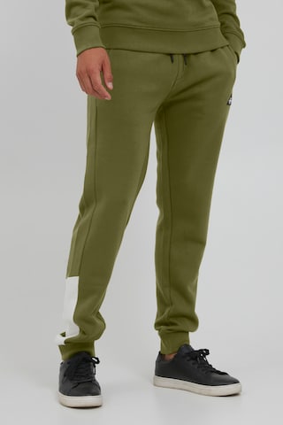 BLEND Slimfit Broek 'NEVEN' in Groen: voorkant