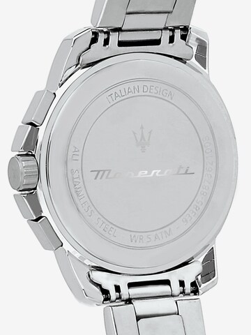 Maserati Analog Watch 'SUCCESSO' in Silver