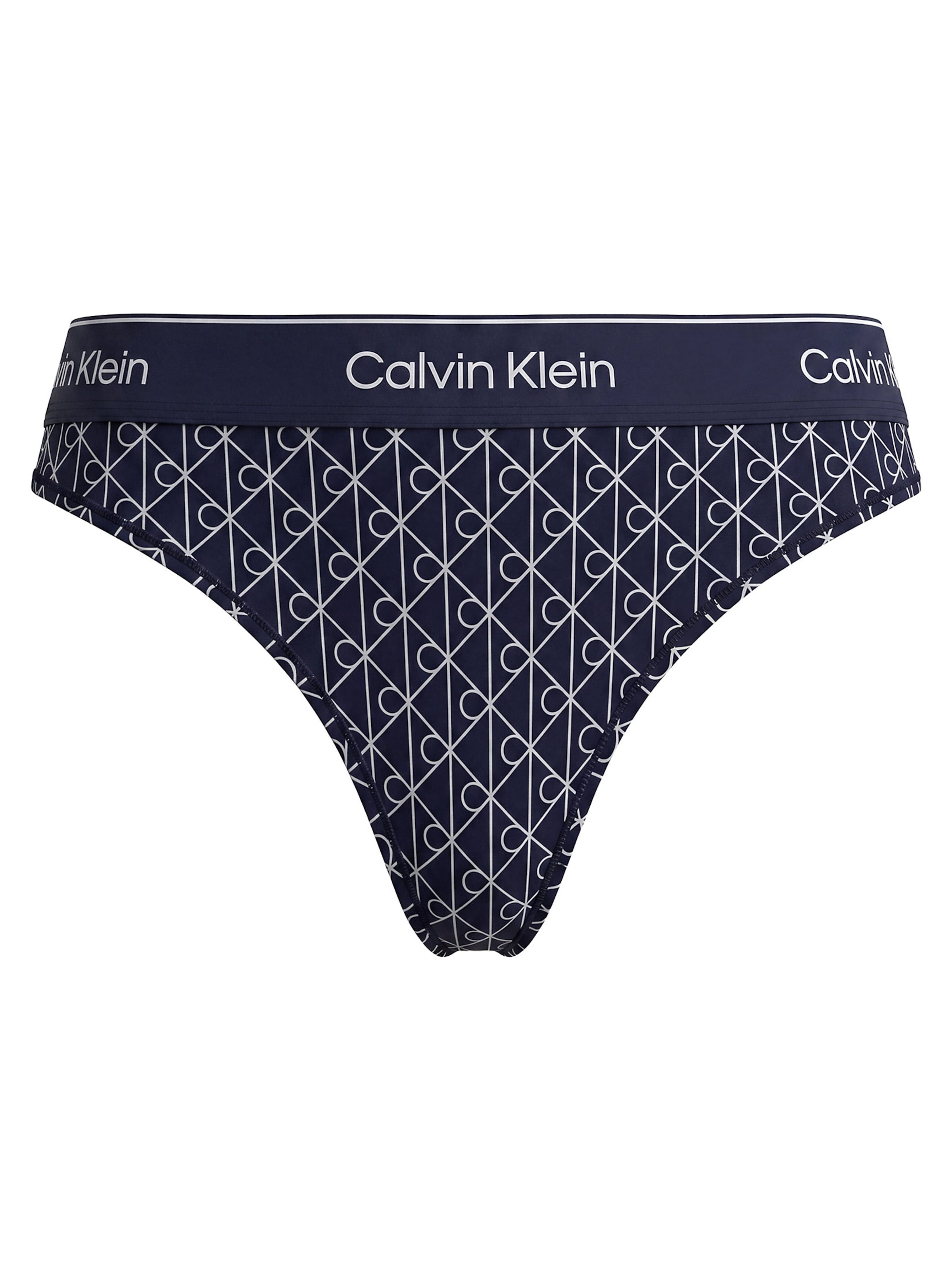 Calvin Klein String in Blau: Vorderseite